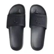 The Mad Hueys Hueys Mens Slides Black US9