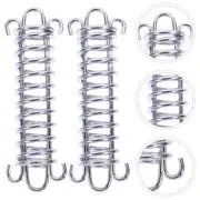 3 Pcs Spring Cord Buckle Travel Steel Fixed Buckles Tent Hooks Pegs