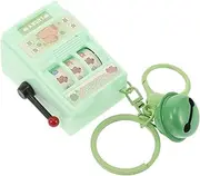 [BESPORTBLE] Mini Slot Machines Keychain Cute Green Keyring Pendant for Boys and Novelty Gaming Charm for Party Favors Compact Vending Machine for Instant Fun