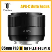 TTArtisan AF 35mm F1.8 Mark II APS-C Auto Focus Lens for Fujifilm Fuji X mount