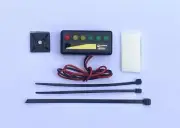 6v 12v 24v LED battery voltmeter alternator monitor level meter lamp indicator