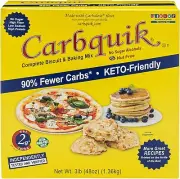 Nut-Free 3 lb Keto Baking Mix - Sugar-Free Pancakes, Bread & More, 3-Pack