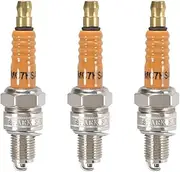uxcell MC7HSA Spark Plug for Chinese 50cc 70cc 90cc 100cc 110cc ATVs DIRT BIKES , 3pcs