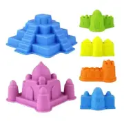 Sand Castle Mold Beach Toy Set for Kids BPA Sand Molds&Sand Toy