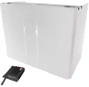 ProX XF-MESAMEDIA-ZIPSCW White Replacement Scrim for the XF-MESA MEDIA Facade