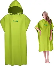 [KUYYFDS] Surf Poncho 43x35'' Changing Poncho Windproof ＆ Quick Dry Swim Robe Skin Friendly ＆ Absorbent Microfiber Changing Towel with Hood for Pool, Beach
