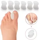 6PCs New Silicone Gel Toe Separator Bunion Toes Spacer Orthotics Pain Relief USA