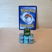 Pokemon Trading Card Game TCG - Dice Set- 7 Dice NEW **Paradox Rift ** Green
