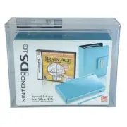 Nintendo DS Lite Ice Blue Special Ed. Brain Age Bundle System Console VGA 80+