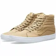 VANS SK8-HI MONO CLASSIC CANVAS UNISEX MEN SZ 8 = WOMEN SZ 9.5 SHOES KHAKI NEW