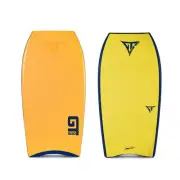 Bodyboard GT Boards, GT500, Pilsner/Yellow, PP, Crescent Tail, 41,5"