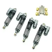 4Pcs 1:10 RC Crawler Car Aluminum Metal Shock Absorber For Axial SCX10 D90 RC4WD