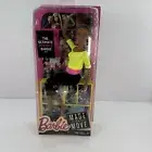 Barbie Made to Move AA Yellow Top Yoga Doll Curly Hair African American Black