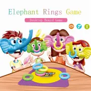 Rings Board Game Intelligence Throw Circle Funny Game Toy for Kids E