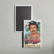 Magnum, P.I. Mini TV Show Poster Fridge Locker Magnet