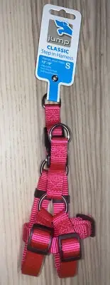 New! Jump Classic Step-In Pink Adjustable Dog Harness Small 13"-19”