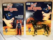 Vintage Gabriel The Lone Ranger Butch Cavendish/Smoke Action Figures. NOC, Seal