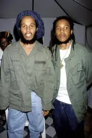 Ziggy Marley and Stephen Marley during TNT Bob Marley All Star Tri- Old Photo 1