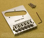 44100-36 Hipshot 6-Saddle Stainless Bridge For Tele