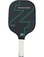 [BR Sports] Pulse Graphite Carbon Fiber Pickleball Paddles Racket in Black/Green