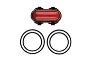 Nite Ize Radiant 50 Day-Safe Flash Bike Bicycle Cycle Mount Back Tail Red Light