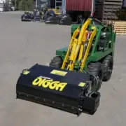 DIGGA MINI FORWARD/REVERSE BUCKET BROOM 1100MM FOR MINI SKID STEER LOADERS