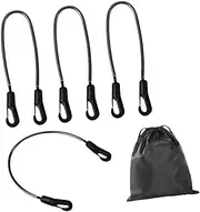 Abbraccia 4Pcs Horse Blanket Leg Straps, with Storage Bag,Removable Sturdy with Double Ended Clips Adjustable Replacement