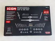 ICON 41 Piece Metric Professional Tap & Die Set 59159 (TDMT-41)