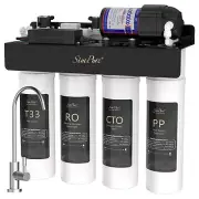 SimPure 8-Stage Tankless RO UV Reverse Osmosis System 400GPD Water Filter System