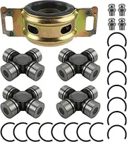 Carbhub 4Pcs Driveshaft U-Joints & Center Bearing Kit Fit for 1995-2004 Tacoma 1995-2004 Replace 3723034040, 3723034030, 5016911, 5002334