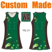 Custom Sublimated Girls Netball Teamwear A-line Dresses with Velcros 102