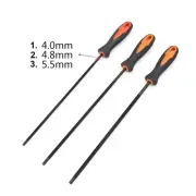 Chainsaw Round Files 4.0mm/4.8mm/5.5mm Cleaning Logging Tools Electric Chain