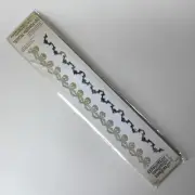 Sizzix BATS & CROSSBONES GARLAND Decorative Strip Die by Tim Holtz 658710, NEW