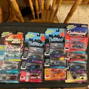 Johnny Lightning Street freaks, Import Heat, Flames Barn Finds Spoiler Lot Of 13