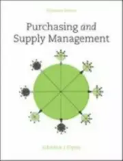Purchasing and Supply Management (The Mcgraw-hill Series)