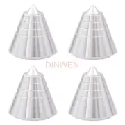 30*31mm Full Aluminum Speaker AMP Isolation Stands Feet Vibration Spikes Cone M6