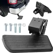 Retractable Bed Step Bumper Step for Toyota Tundra Bed Step 2022 2023 2024 2025 Tundra Truck Bed Step,Folding Rear Bumper Tailgate Step Replace# PTS30-34000