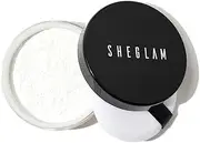 SHEGLAM Baked Glow Setting Powder Oil Control Loose Face Powder Translucent Pore-Less Flawless Smooths Fine Lines Glowy Powder - Translucent