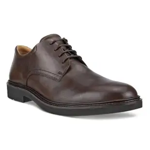 【ecco】METROPOLE LONDON 都會紳士商務正裝皮鞋 男鞋(可可棕 52560401482)