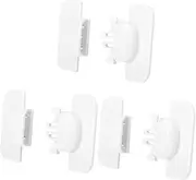 ERINGOGO 3Pcs Safety Locks Multipurpose Adhesive Locks for Cabinets Cupboards Refrigerators White Easy to Install No Drill Required Protects Against Accidental