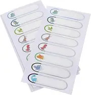 MINAOLULUS 10 Sheets Dinosaur Water Bottle Stickers Decorative Reward Decals for Encouragement Creative Prizes for Homework and Classroom Use