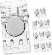 Pack Whiteboard Magnetic Clips Id Card Holder Clips for Refrigerator Photo Display Home Office School