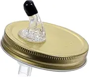 Jar Lid Milk Beverage Spout Jar Handles Leak-Proof Jar Spout for Easy Pouring Enhance Kitchen Style