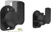 Speaker Wall Mount Bracket ABS Plastic Holder Shelf 5KG Load Capacity Home Entertainment