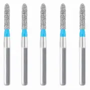 Torpedo, Cylindrical 1.4 mm Dia Medium Grit Diamond Bur 5/Pack [1656-SP21]