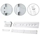 Innovative Design Refrigerator Slide Rails Complete Set Including Screws