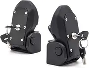 for Jeep Hood Latches JL OEM Original Anti-Theft Hood Locking Catch Latch Kit with 4 Keys for 2018-2023 Jeep Wrangler JL and Jeep Gladiator JT (1 Pair)
