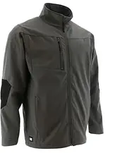 Caterpillar Grid Fleece Bonded Softshell Jacket Magnet 2XL