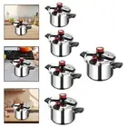 304 Stainless Steel Pressure Cooker Fast Cooking Portable Pressure Canner