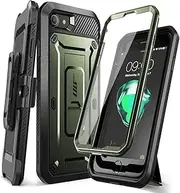 SUPCASE for iPhone SE 3rd Generation/iPhone SE 2nd Generation/iPhone 7/ iPhone 8 Case (Unicorn Beetle Pro), with Screen Protector & Stand & Holster Rugged Phone Case for Apple iPhone SE, Green